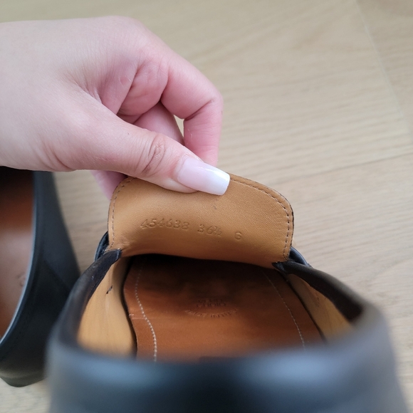 🖤GUCCI GG MARMONT BLACK LEATHER LOAFER - Picture 8 of 11